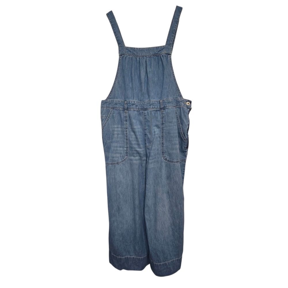 Pilcro and the Letterpress Blue Denim Jumpsuit